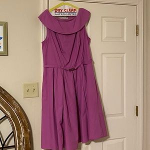 Beautiful retro style orchid dress